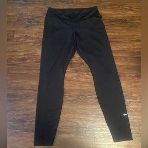 Nike dry fit workout leggings, size large